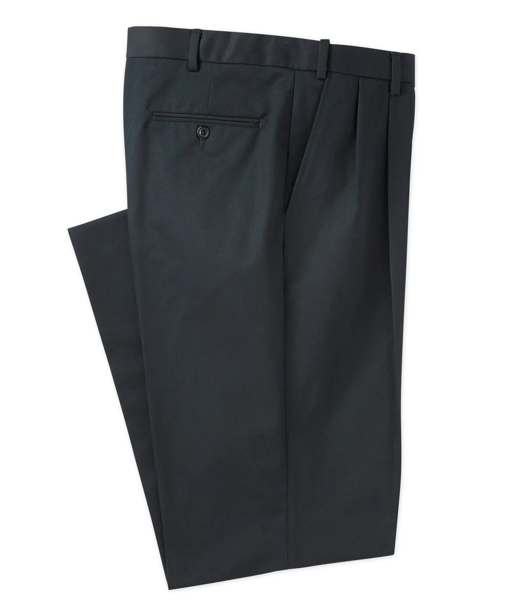 Westport 1989 Pleated Wrinkle-Free Twill Pants with Stretch Waistband - Image 4