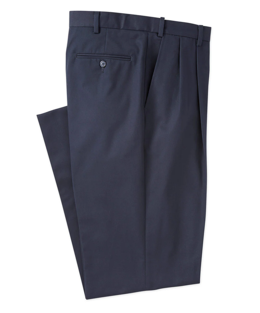 Westport 1989 Pleated Wrinkle-Free Twill Pants with Stretch Waistband - Image 4