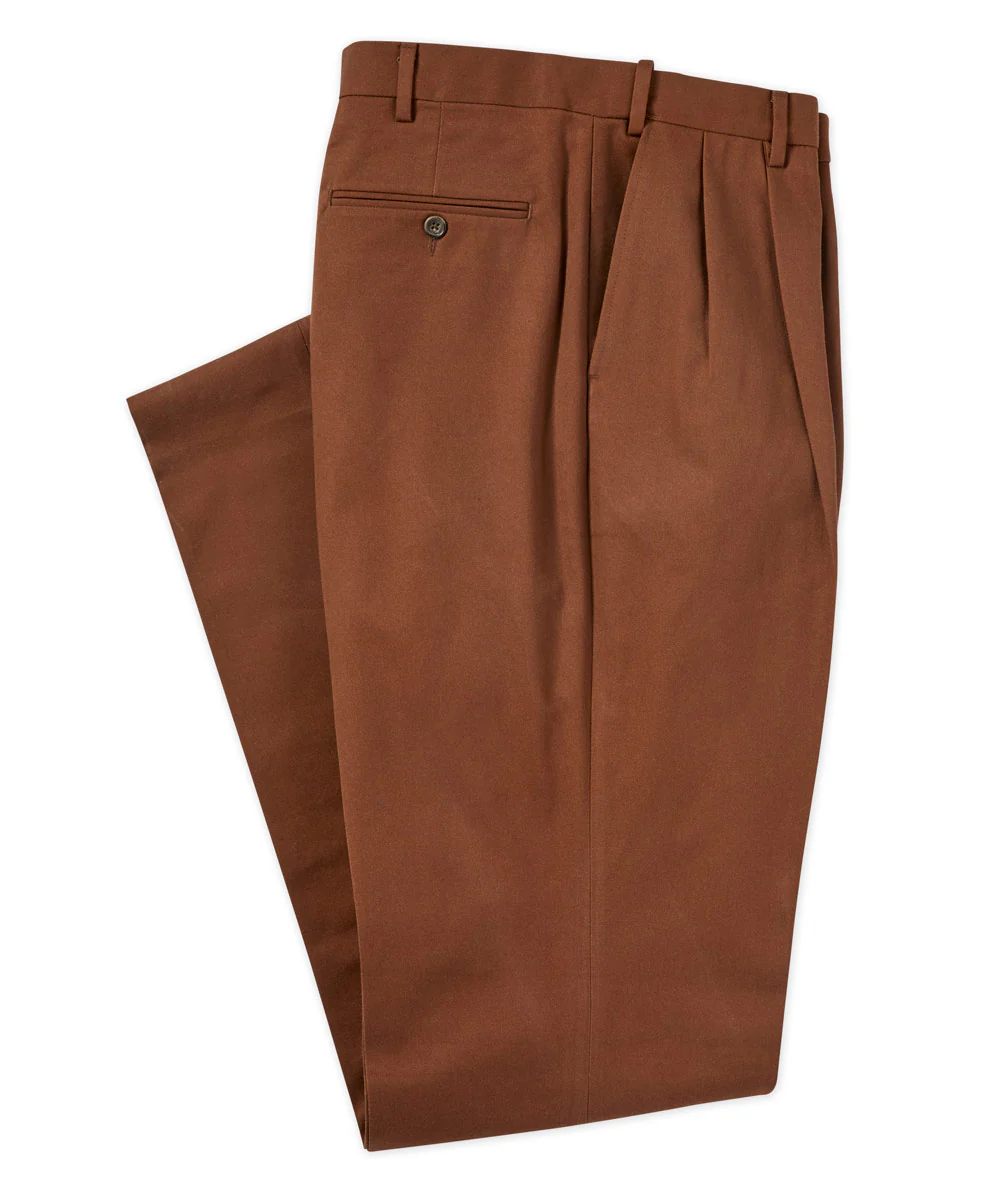 Westport 1989 Pleated Wrinkle-Free Twill Pants with Stretch Waistband - Image 5