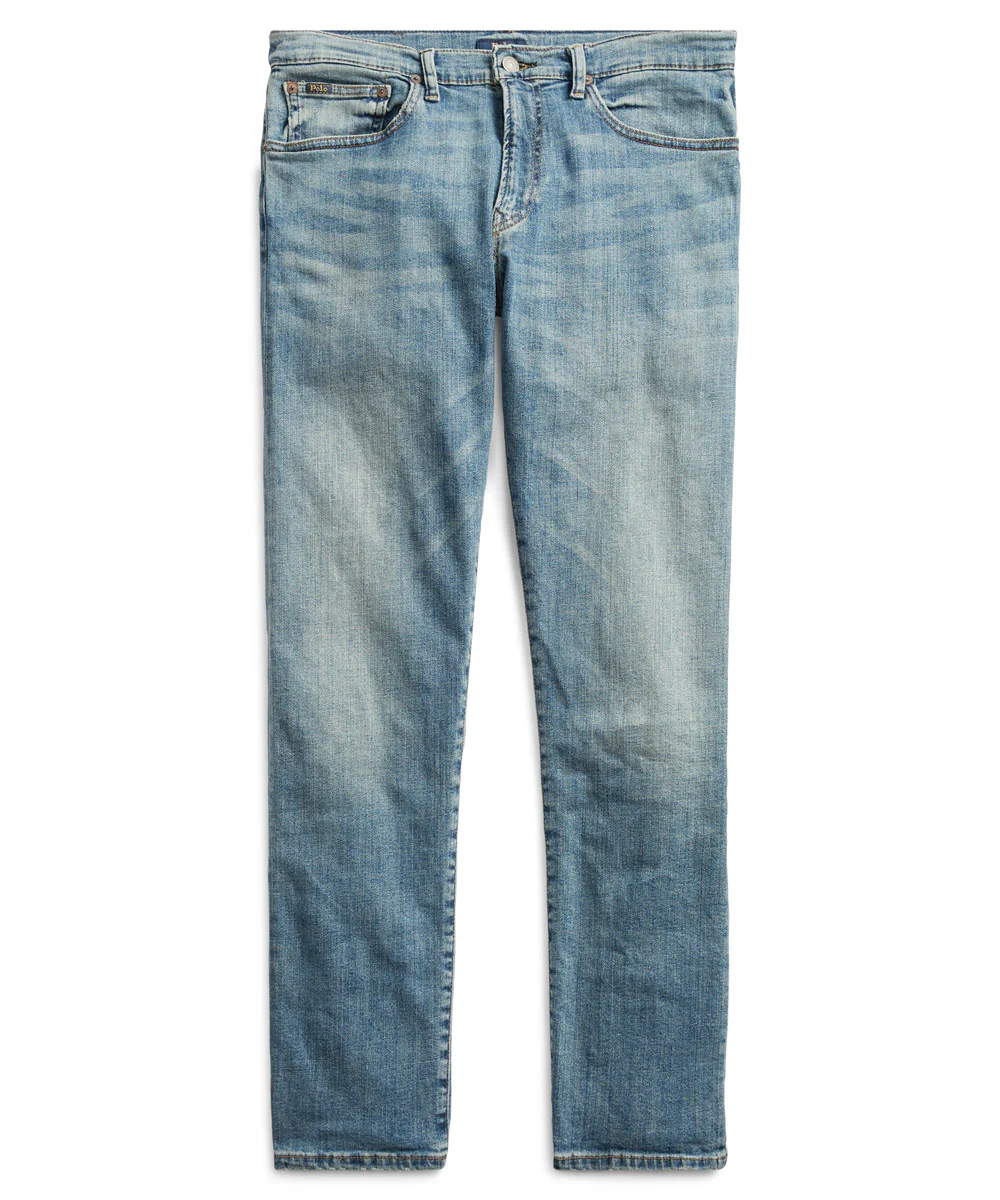Polo Ralph Lauren Light Wash Five-Pocket Jeans - Image 4