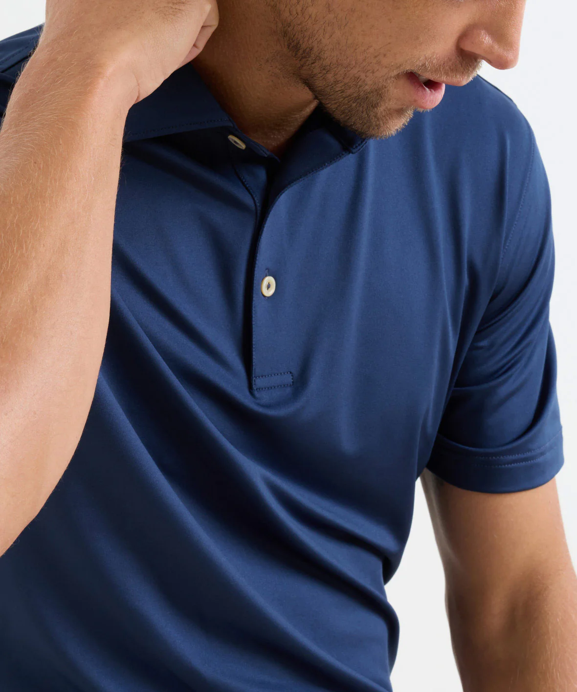 Peter Millar Solid Stretch Jersey Performance Polo Shirt - Image 17