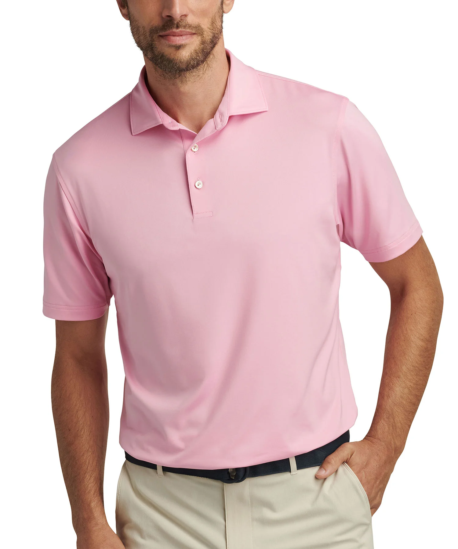 Peter Millar Solid Stretch Jersey Performance Polo Shirt - Image 40