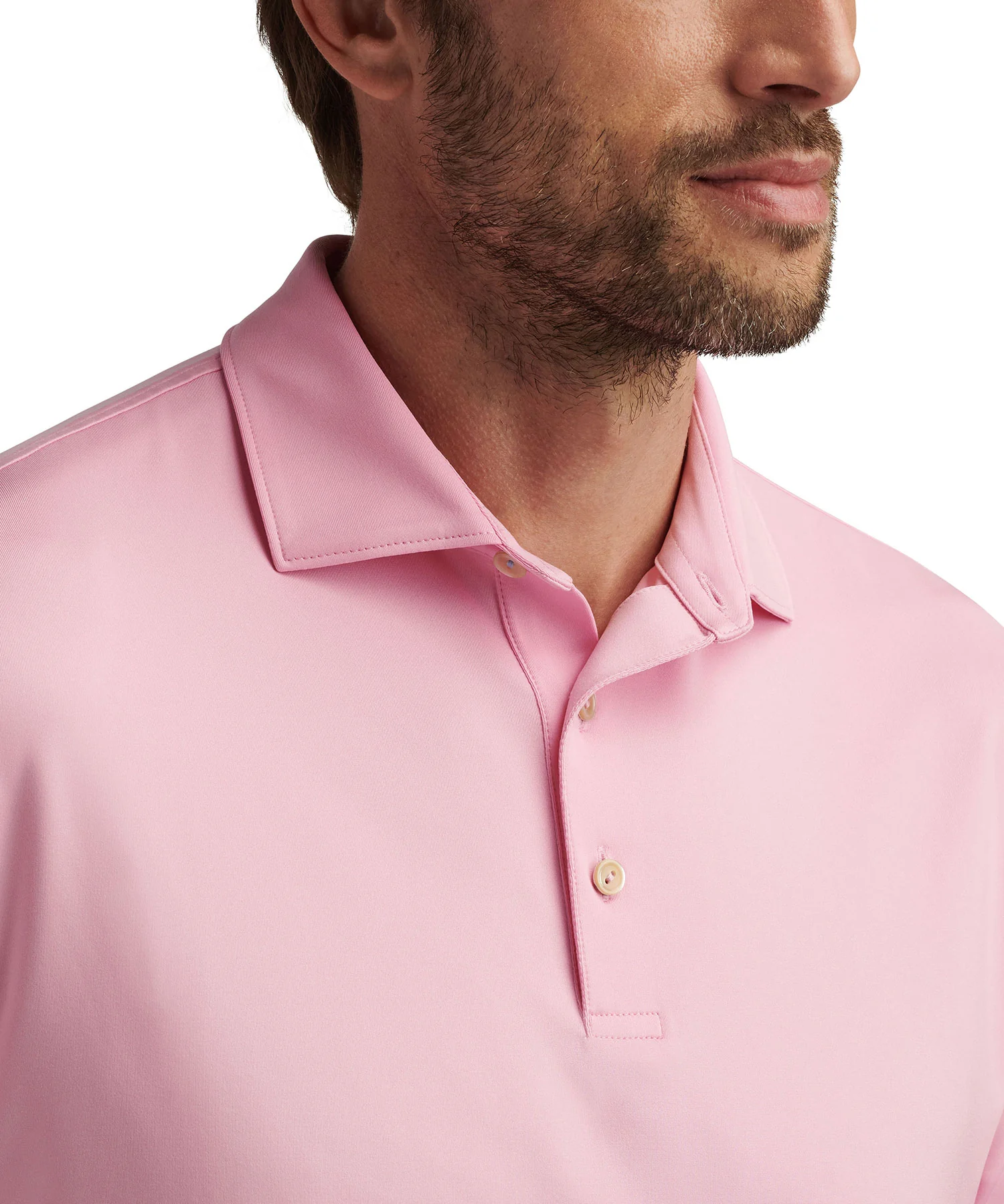 Peter Millar Solid Stretch Jersey Performance Polo Shirt - Image 42