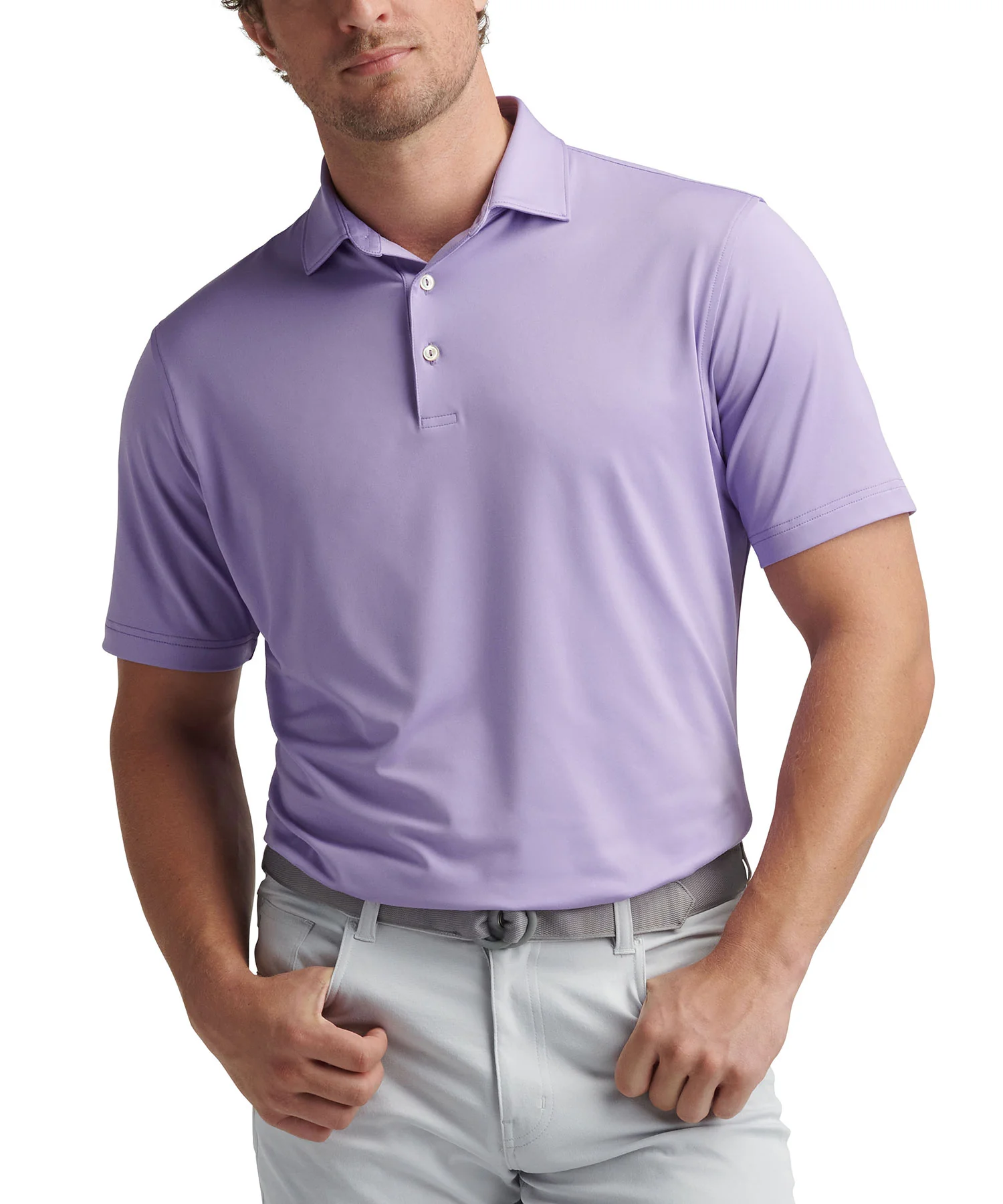Peter Millar Solid Stretch Jersey Performance Polo Shirt - Image 48