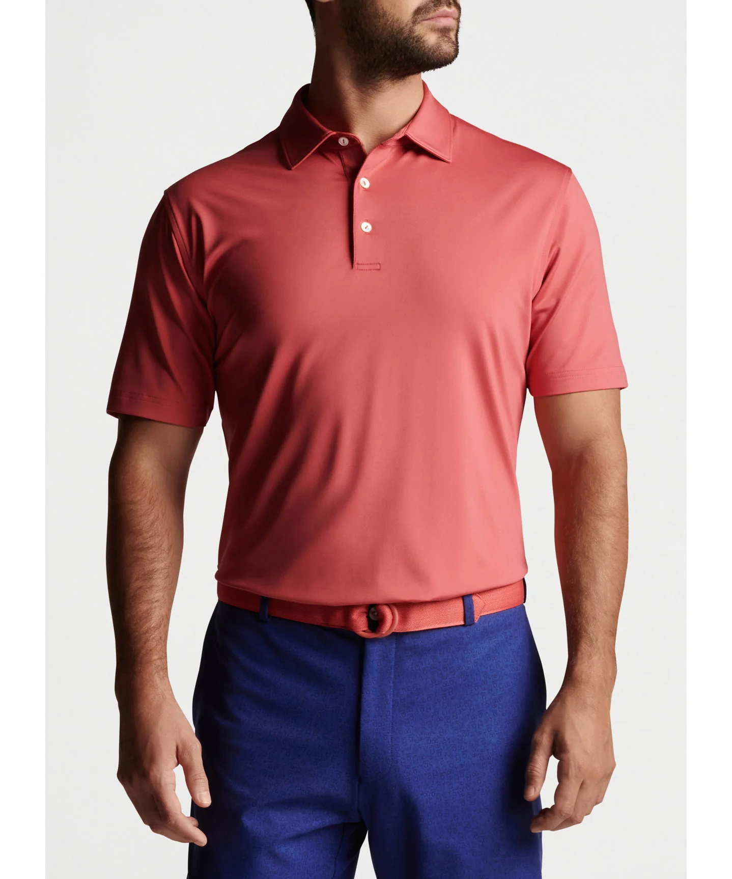 Peter Millar Solid Stretch Jersey Performance Polo Shirt - Image 19