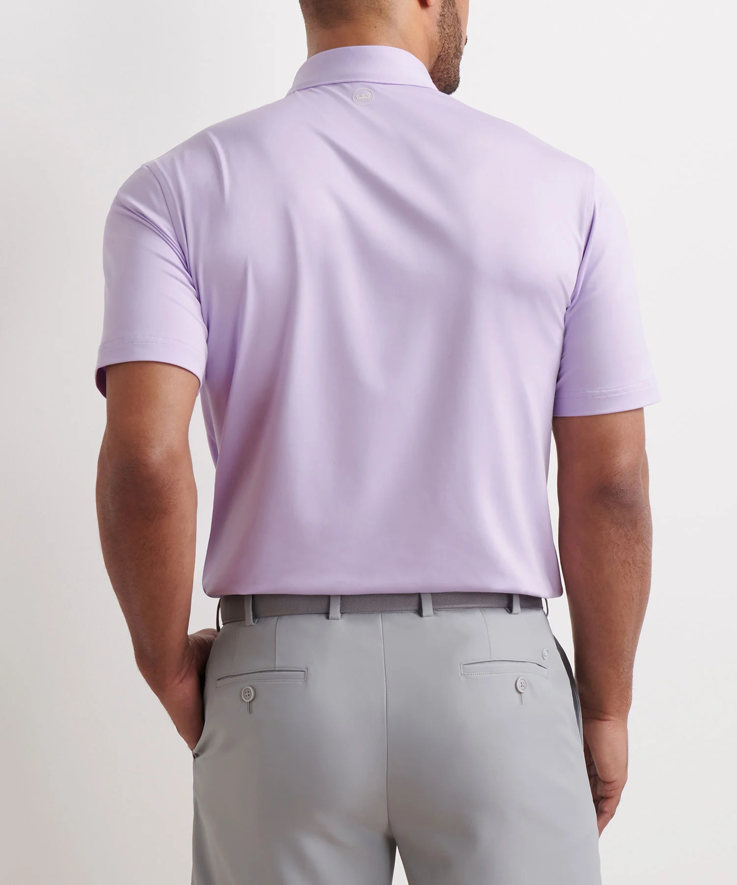 Peter Millar Solid Stretch Jersey Performance Polo Shirt - Image 5