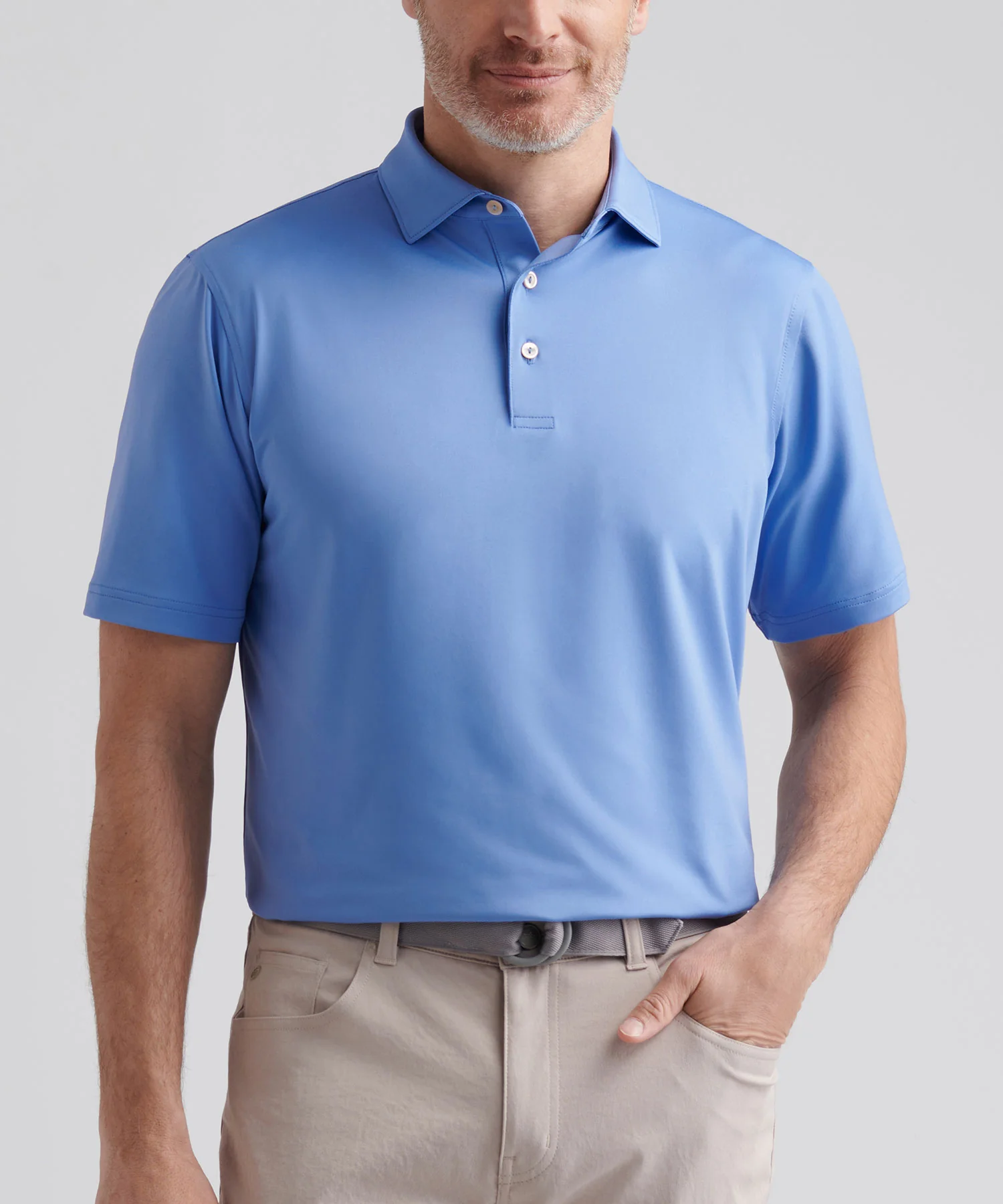 Peter Millar Solid Stretch Jersey Performance Polo Shirt - Image 7