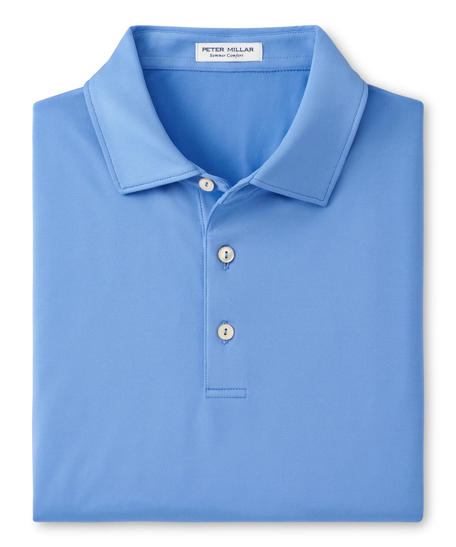 Peter Millar Solid Stretch Jersey Performance Polo Shirt - Image 4