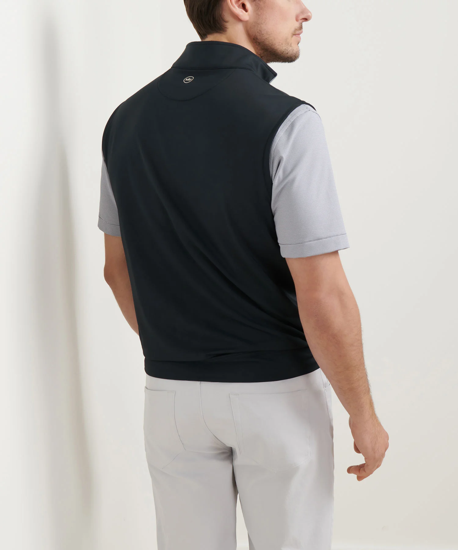 Peter Millar Galway Stretch Terry Quarter-Zip Vest - Image 10