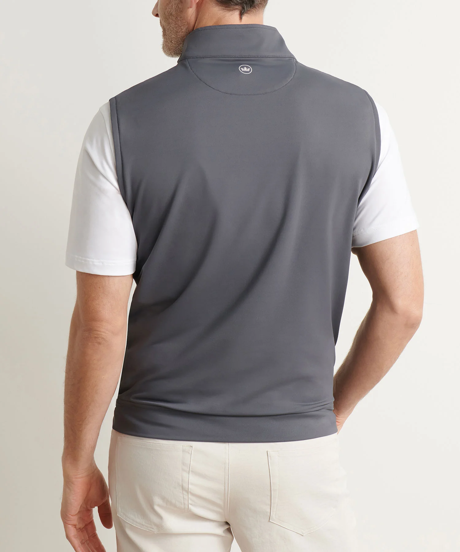 Peter Millar Galway Stretch Terry Quarter-Zip Vest - Image 13