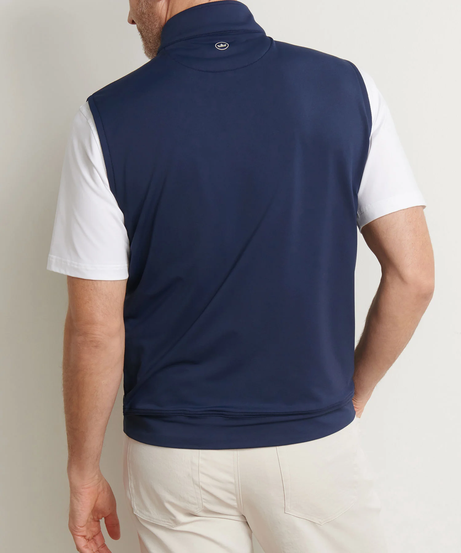 Peter Millar Galway Stretch Terry Quarter-Zip Vest - Image 16