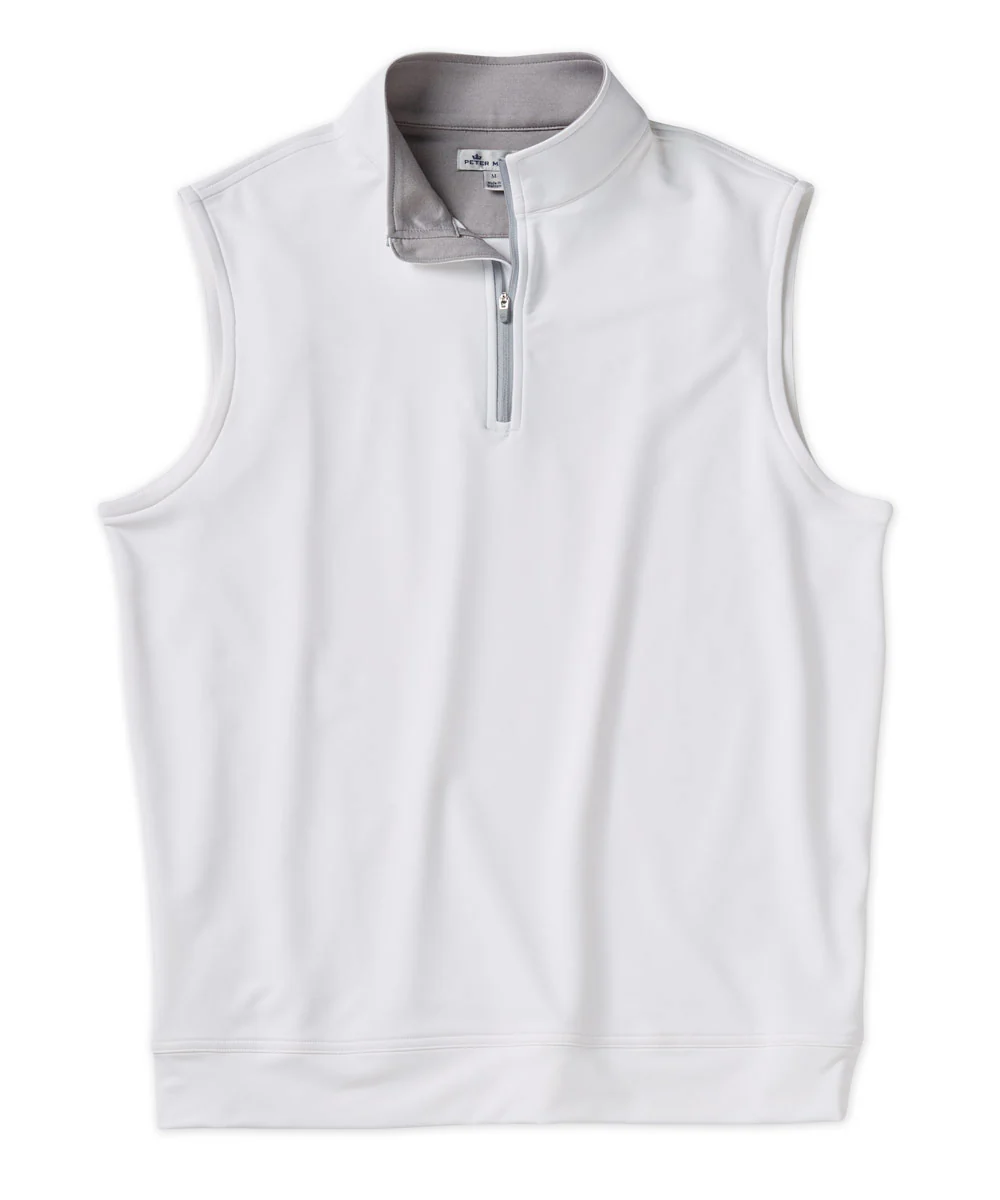 Peter Millar Galway Stretch Terry Quarter-Zip Vest - Image 17