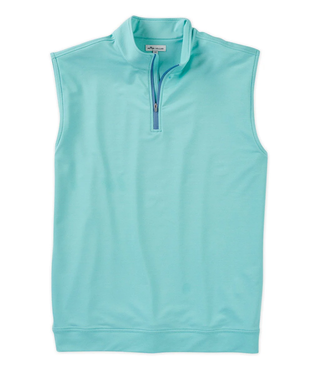 Peter Millar Galway Stretch Terry Quarter-Zip Vest - Image 10
