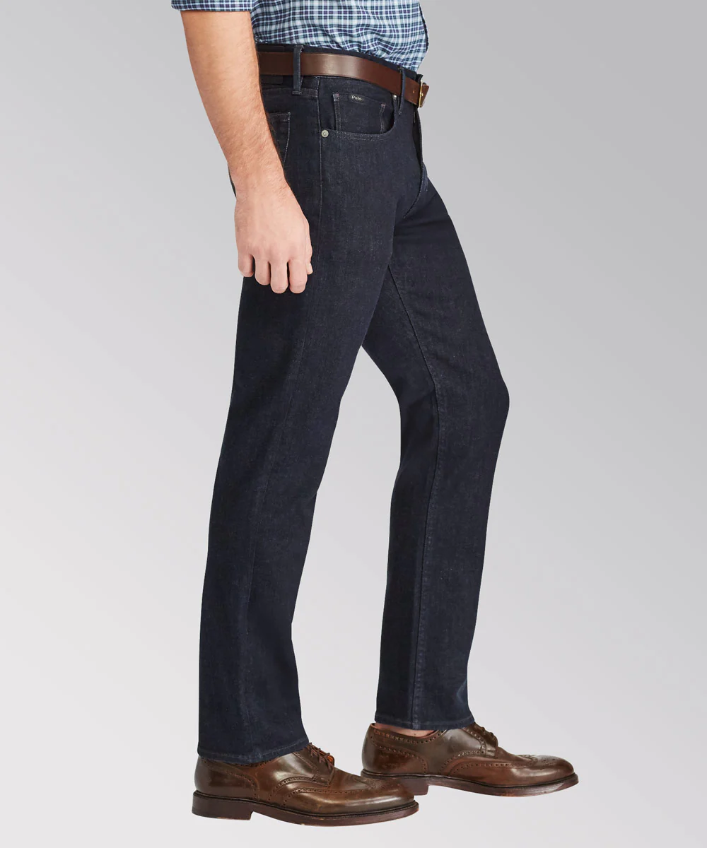 Polo Ralph Lauren Dark Rinse Stretch 5-Pocket Jeans - Image 3