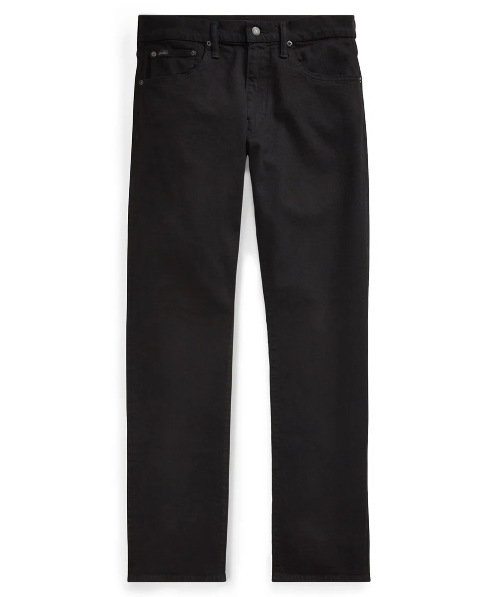 Polo Ralph Lauren Black Wash Five-Pocket Jeans - Image 4