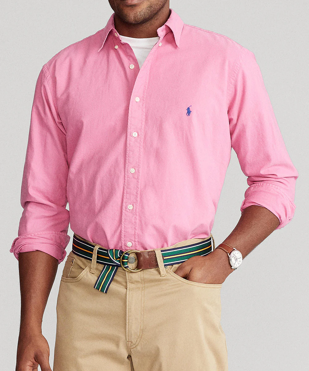 Polo Ralph Lauren Long Sleeve Garment Dyed Oxford Sport Shirt - Image 17