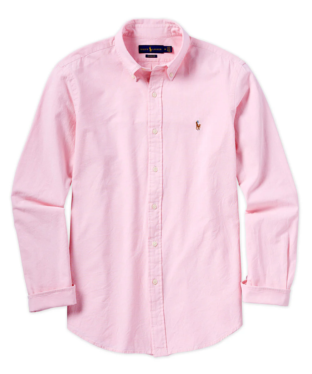 Polo Ralph Lauren Long Sleeve Garment Dyed Oxford Sport Shirt - Image 20
