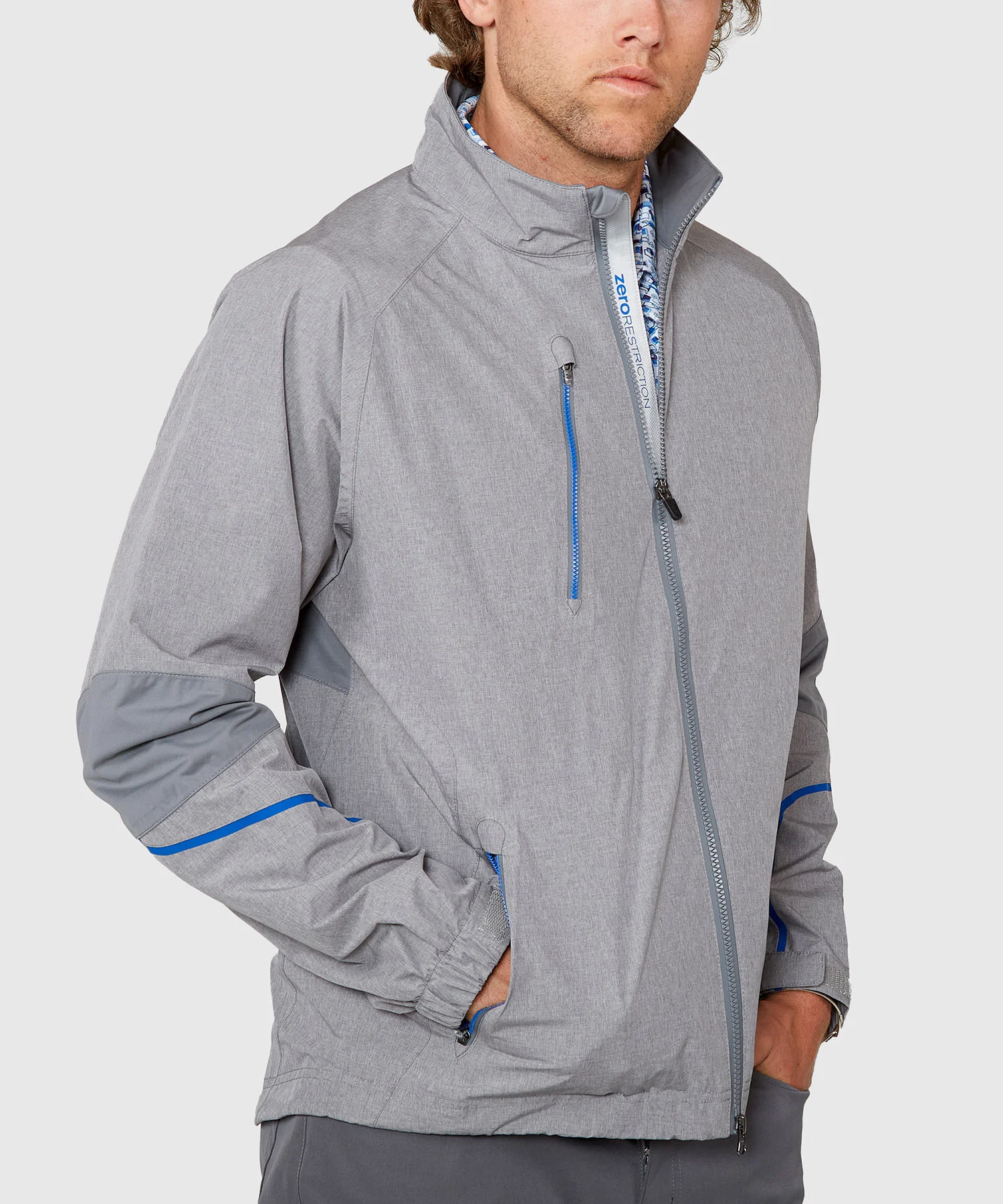 Zero Restriction Power Torque Waterproof Full-Zip Jacket - Image 4