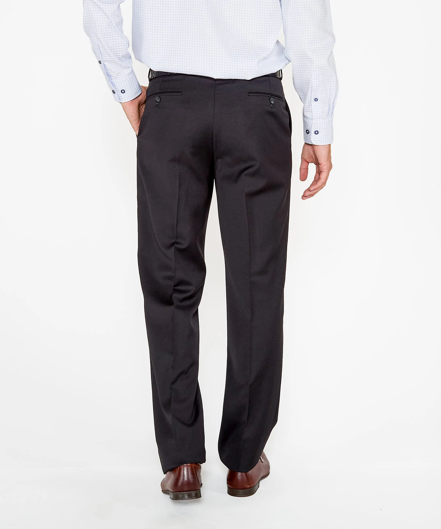 Ballin Flat Front Gabardine Trousers - Image 16