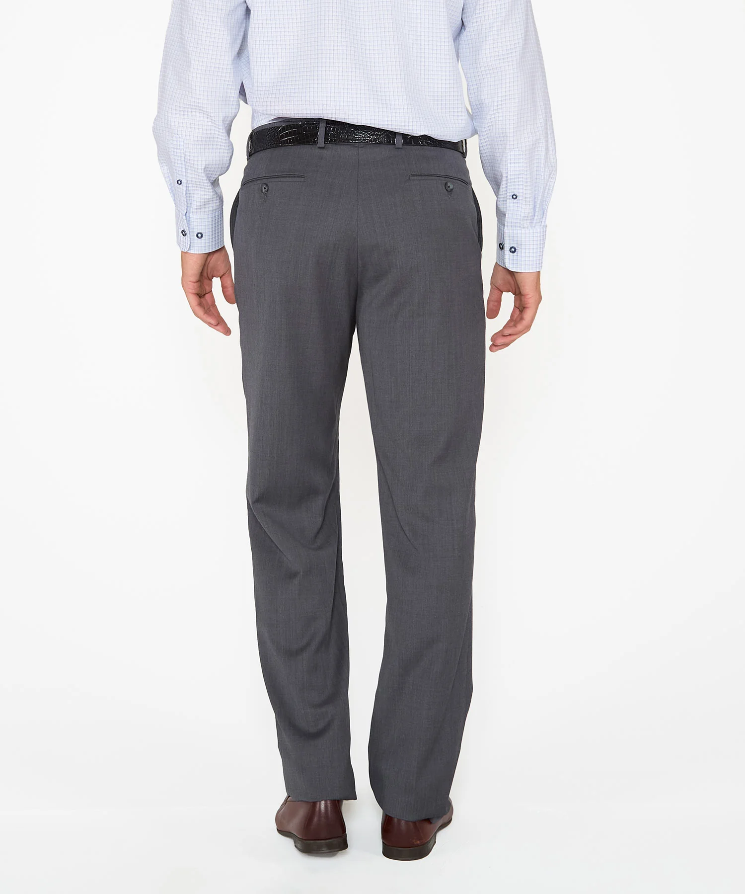 Ballin Flat Front Gabardine Trousers - Image 8