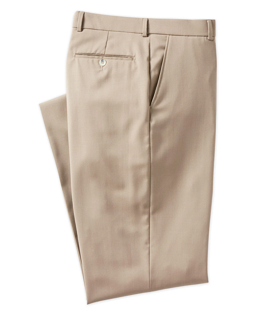 Ballin Flat Front Gabardine Trousers - Image 9