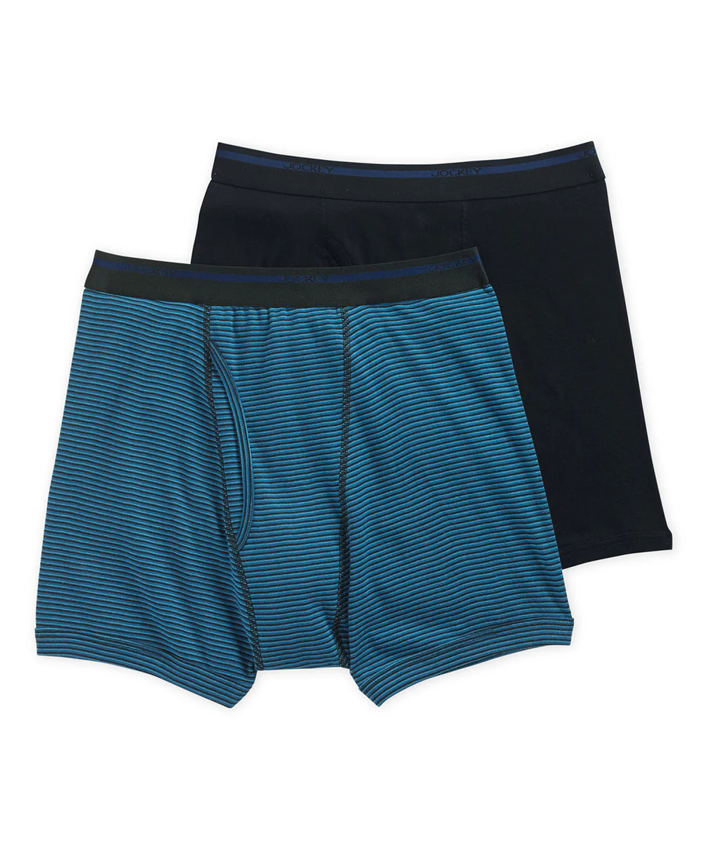 Jockey Rib Knit Boxer Briefs (2-Pack) - Image 4