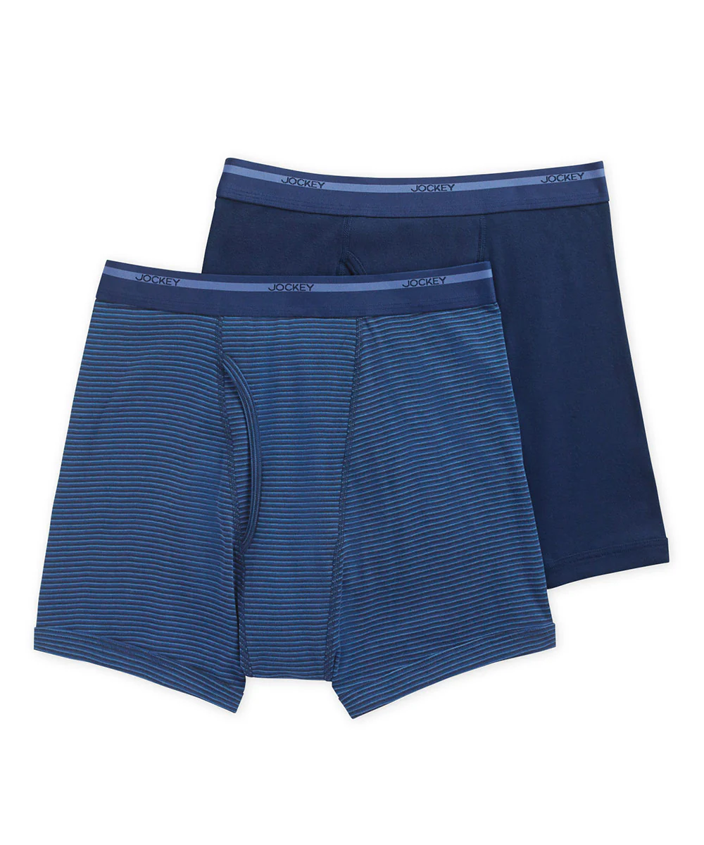 Jockey Rib Knit Boxer Briefs (2-Pack) - Image 7