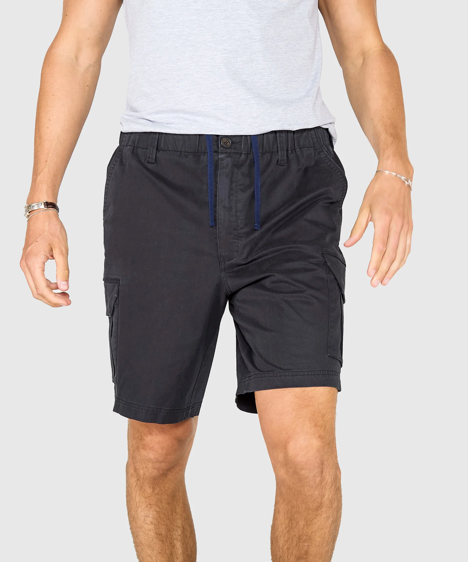 Westport 1989 Stretch Twill Elastic Waist Cargo Shorts - Image 11