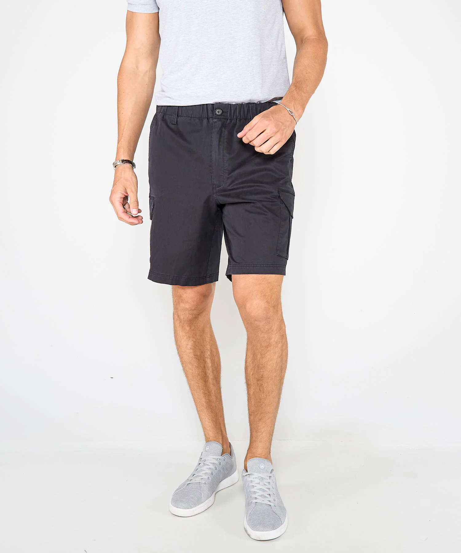 Westport 1989 Stretch Twill Elastic Waist Cargo Shorts - Image 12