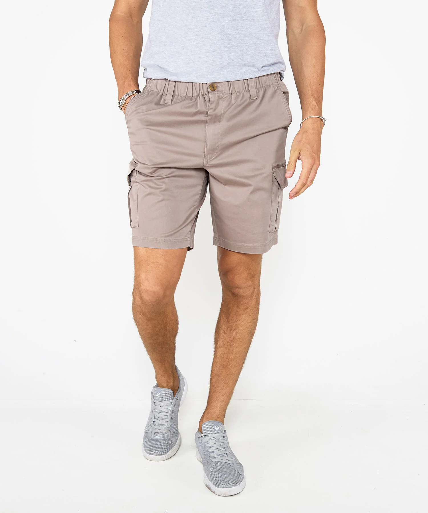 Westport 1989 Stretch Twill Elastic Waist Cargo Shorts - Image 19