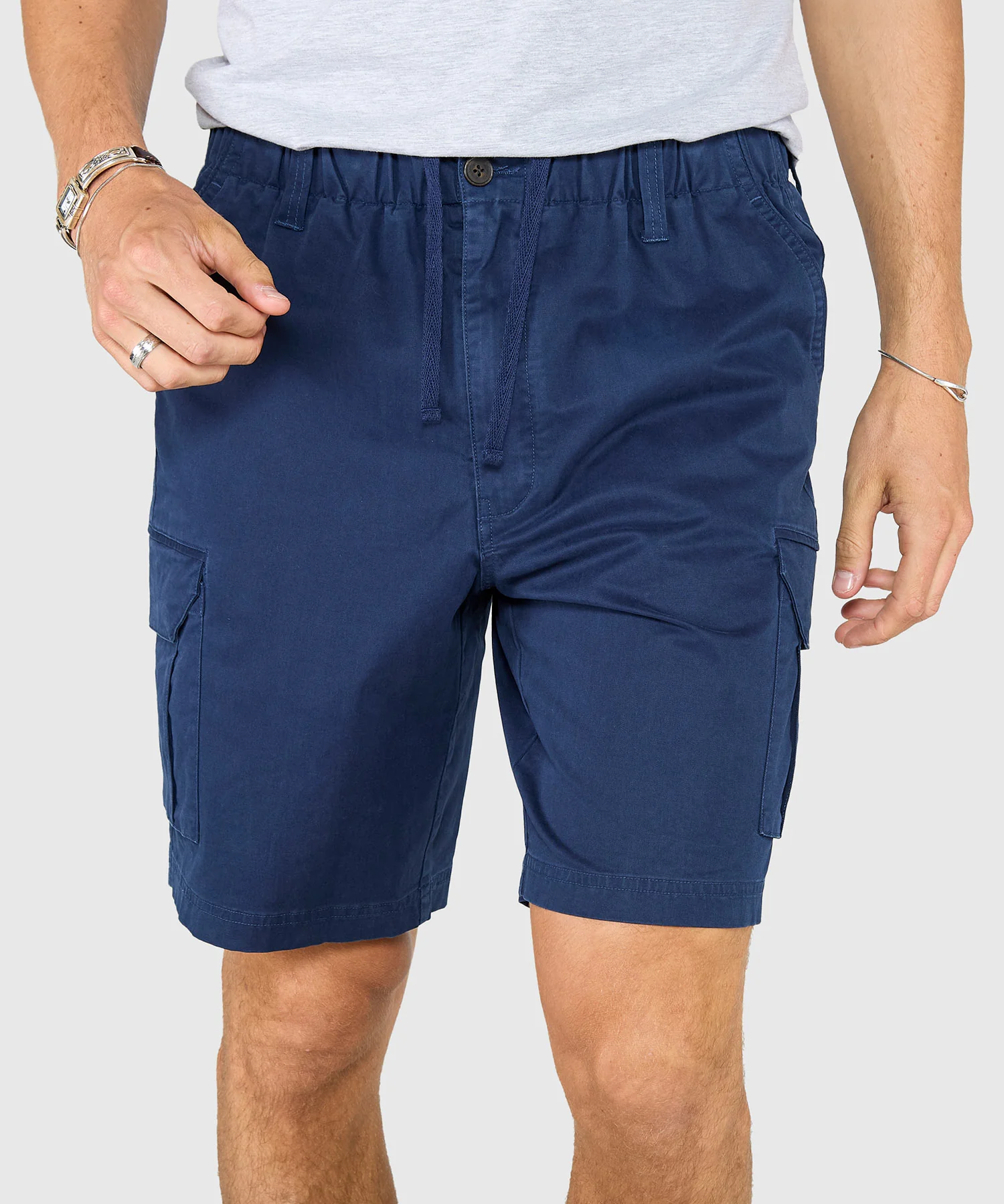 Westport 1989 Stretch Twill Elastic Waist Cargo Shorts - Image 32