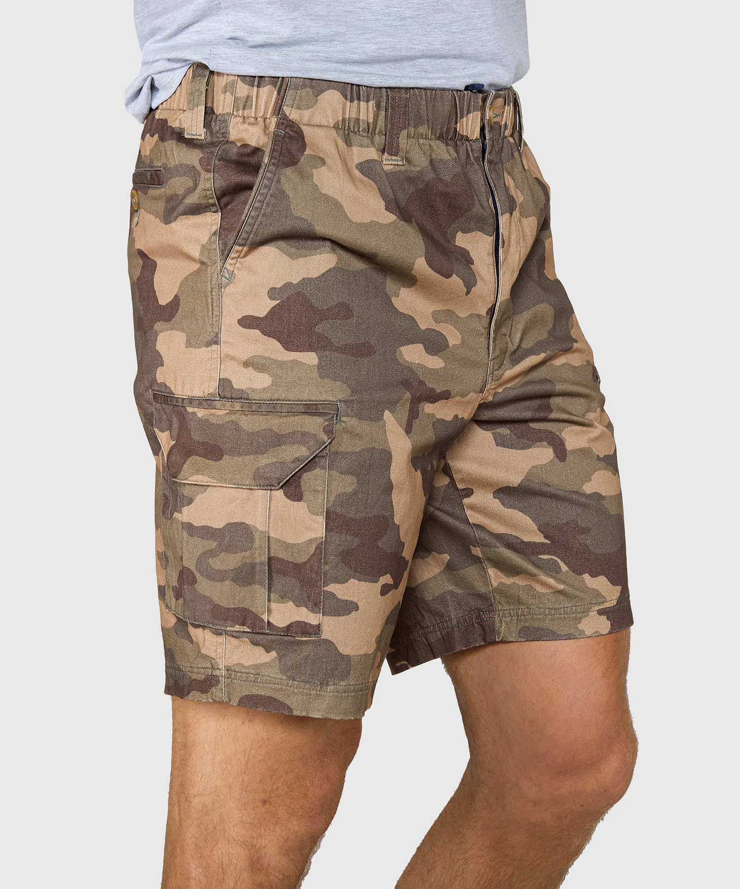 Westport 1989 Stretch Twill Elastic Waist Cargo Shorts - Image 34