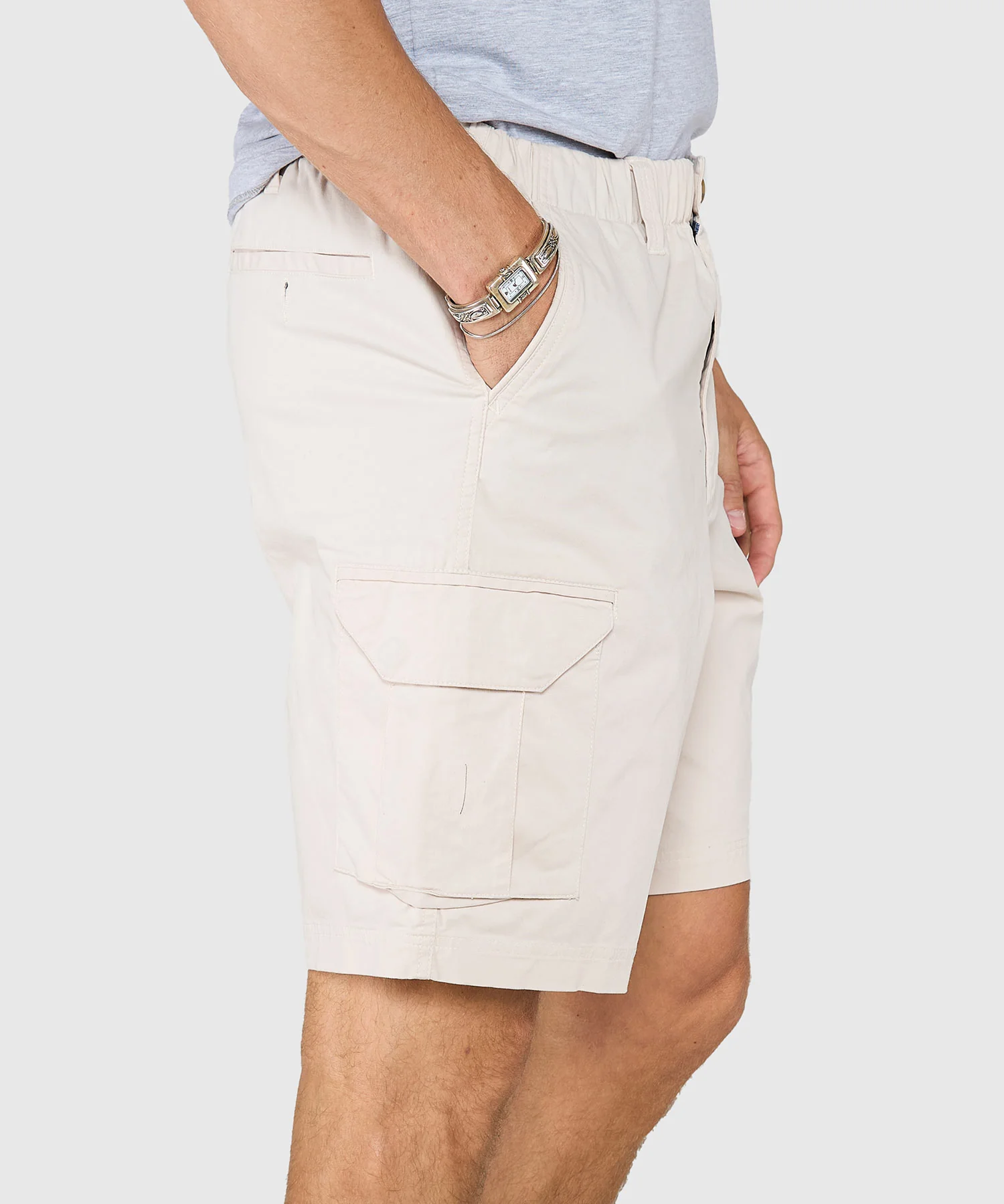 Westport 1989 Stretch Twill Elastic Waist Cargo Shorts - Image 42