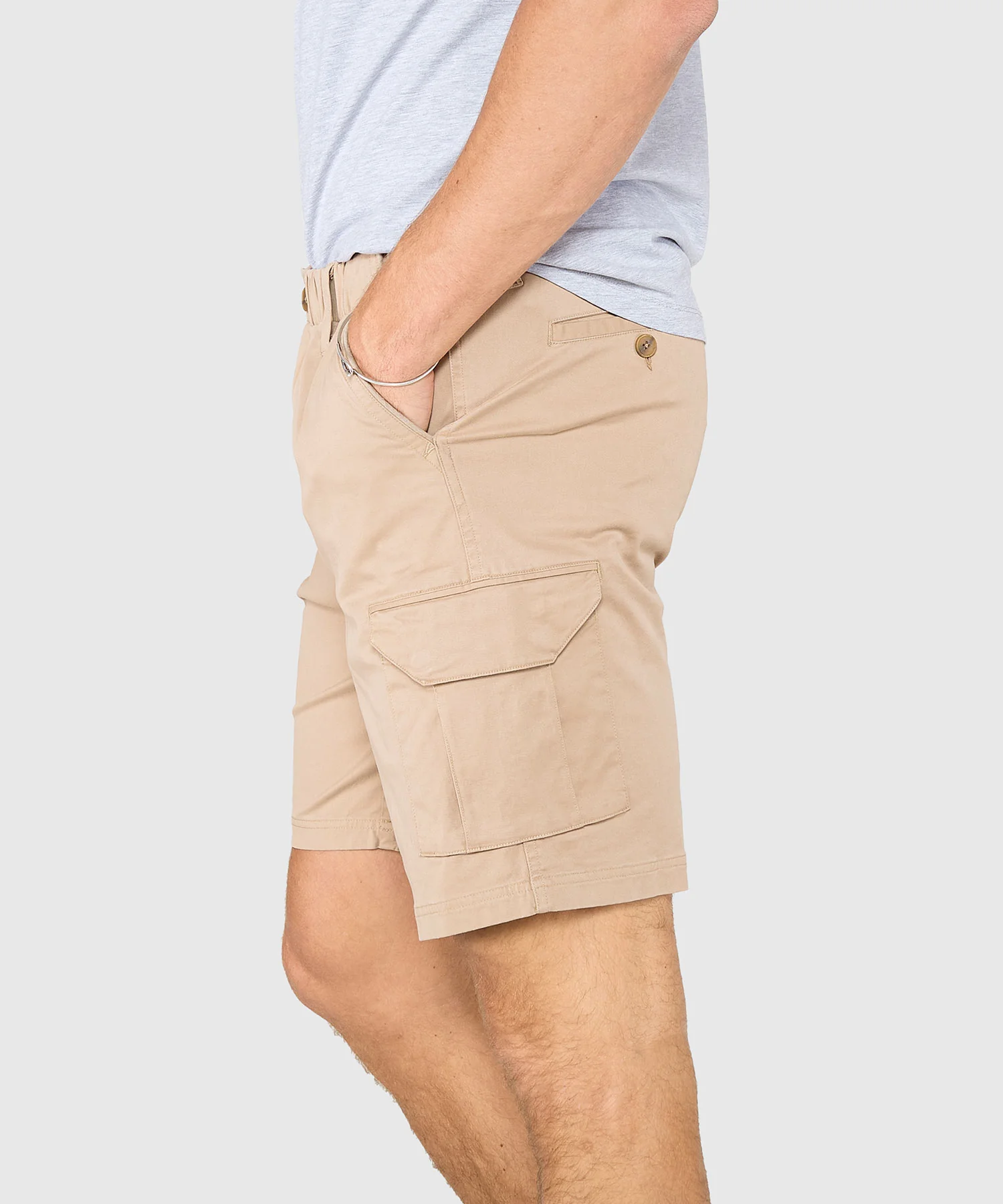 Westport 1989 Stretch Twill Elastic Waist Cargo Shorts - Image 49