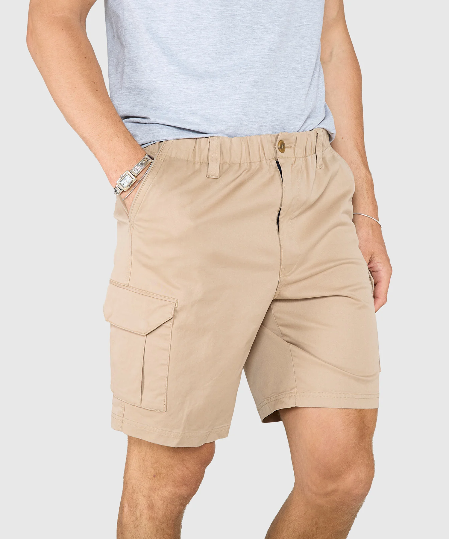 Westport 1989 Stretch Twill Elastic Waist Cargo Shorts - Image 52