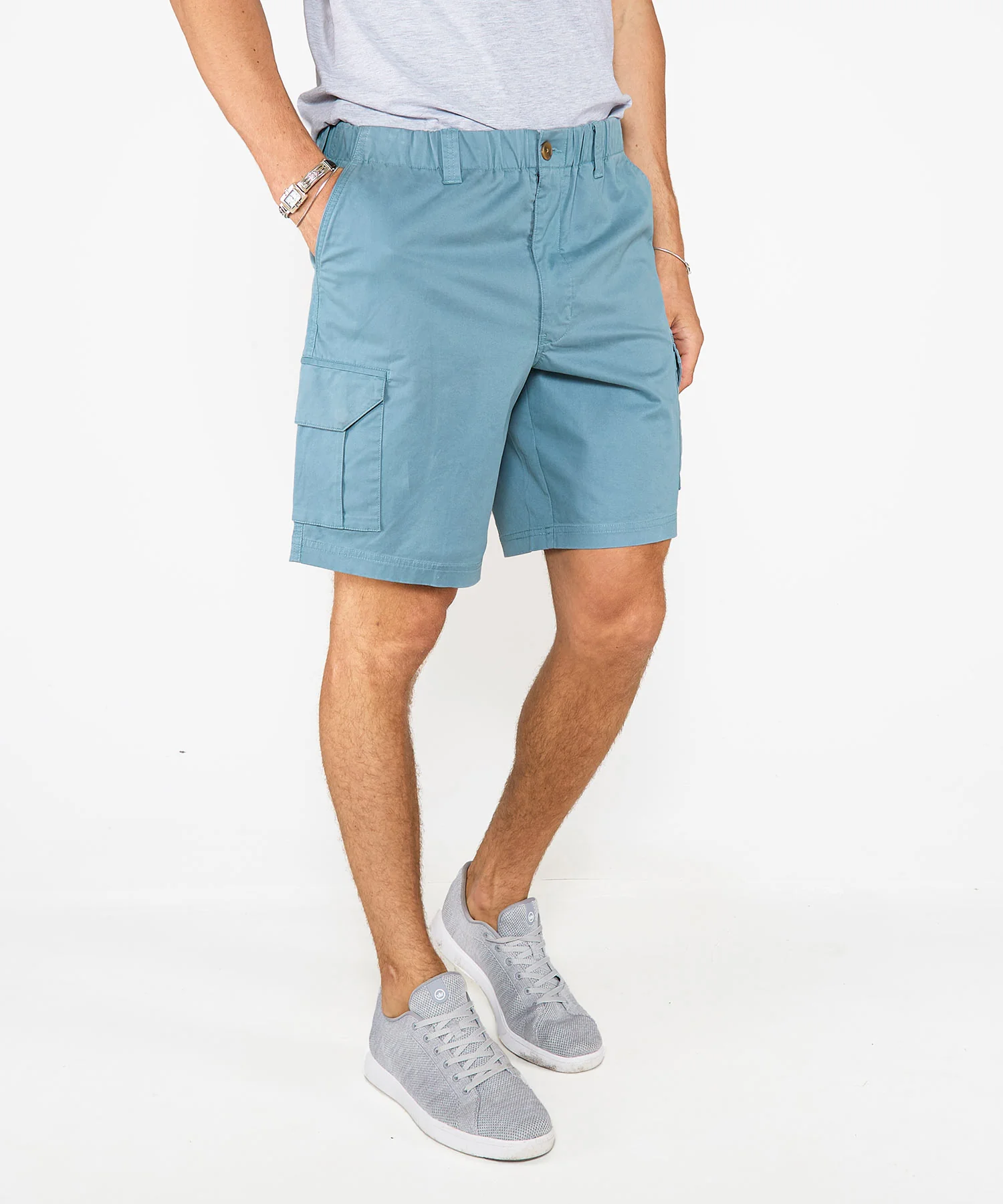 Westport 1989 Stretch Twill Elastic Waist Cargo Shorts - Image 54