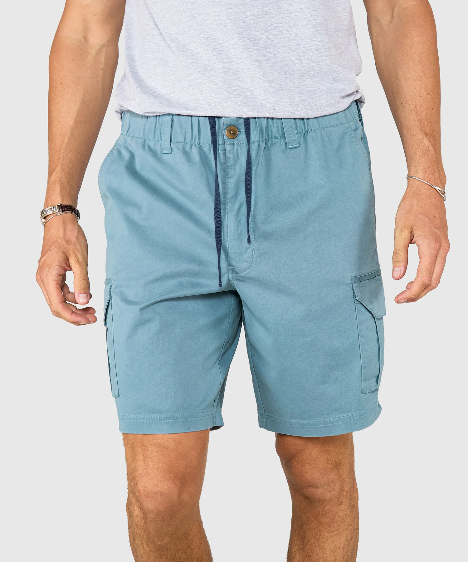 Westport 1989 Stretch Twill Elastic Waist Cargo Shorts - Image 57