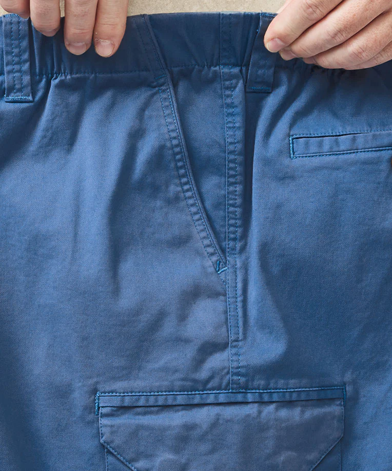 Westport 1989 Stretch Twill Elastic Waist Cargo Shorts - Image 6