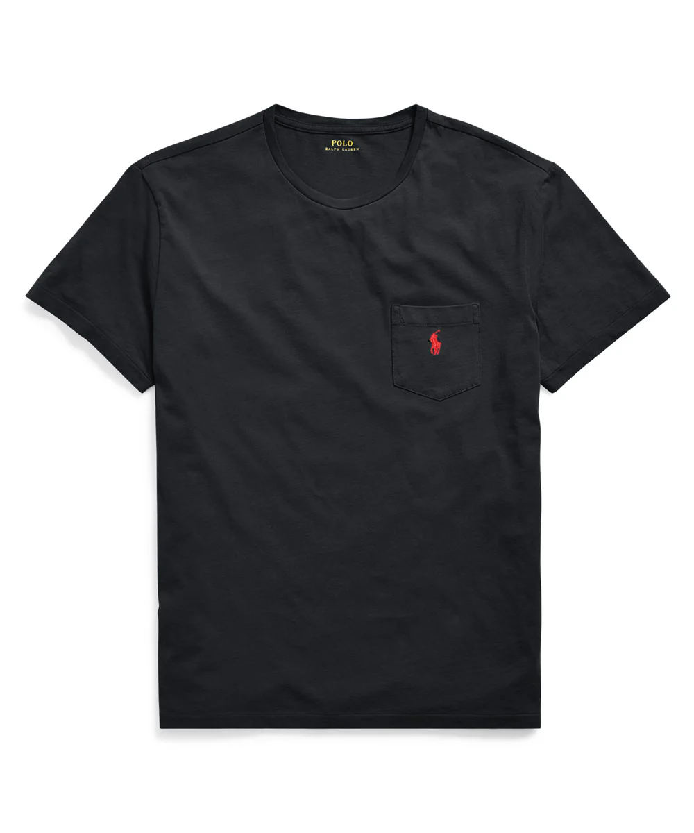 Polo Ralph Lauren Short Sleeve Solid Pocket Crewneck Tee Shirt - Image 14