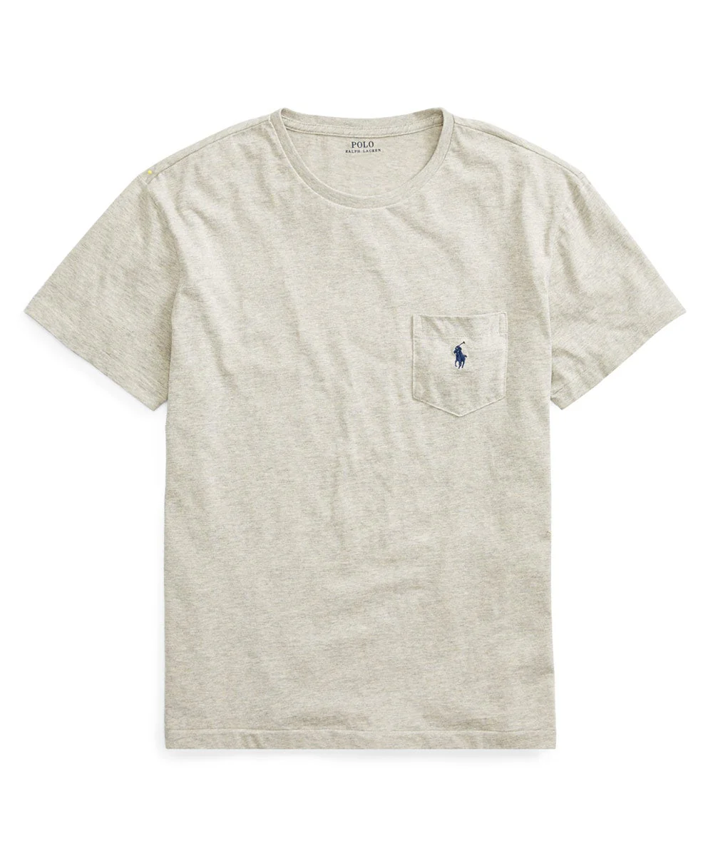 Polo Ralph Lauren Short Sleeve Solid Pocket Crewneck Tee Shirt - Image 16