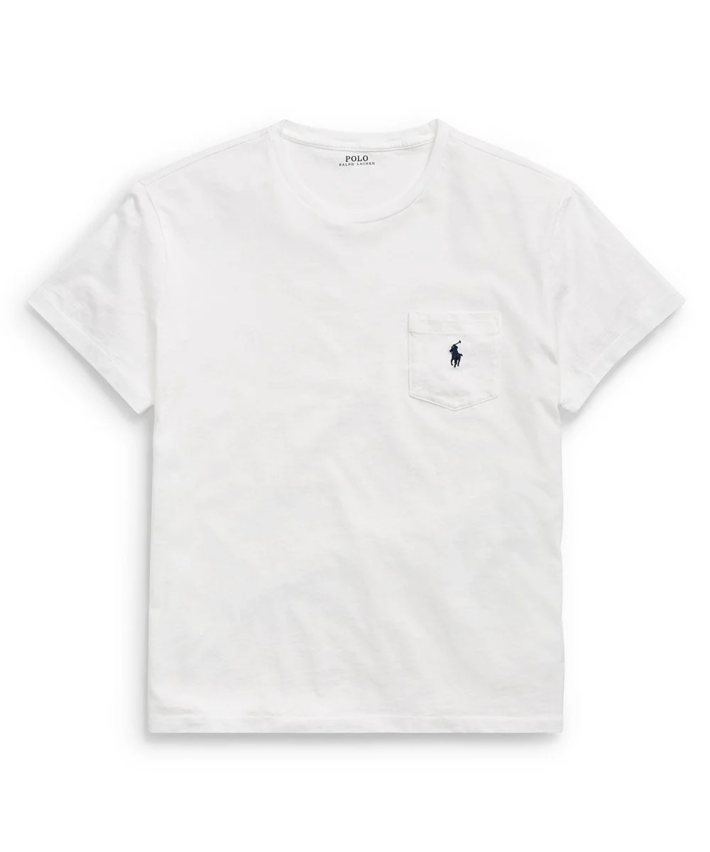 Polo Ralph Lauren Short Sleeve Solid Pocket Crewneck Tee Shirt - Image 19