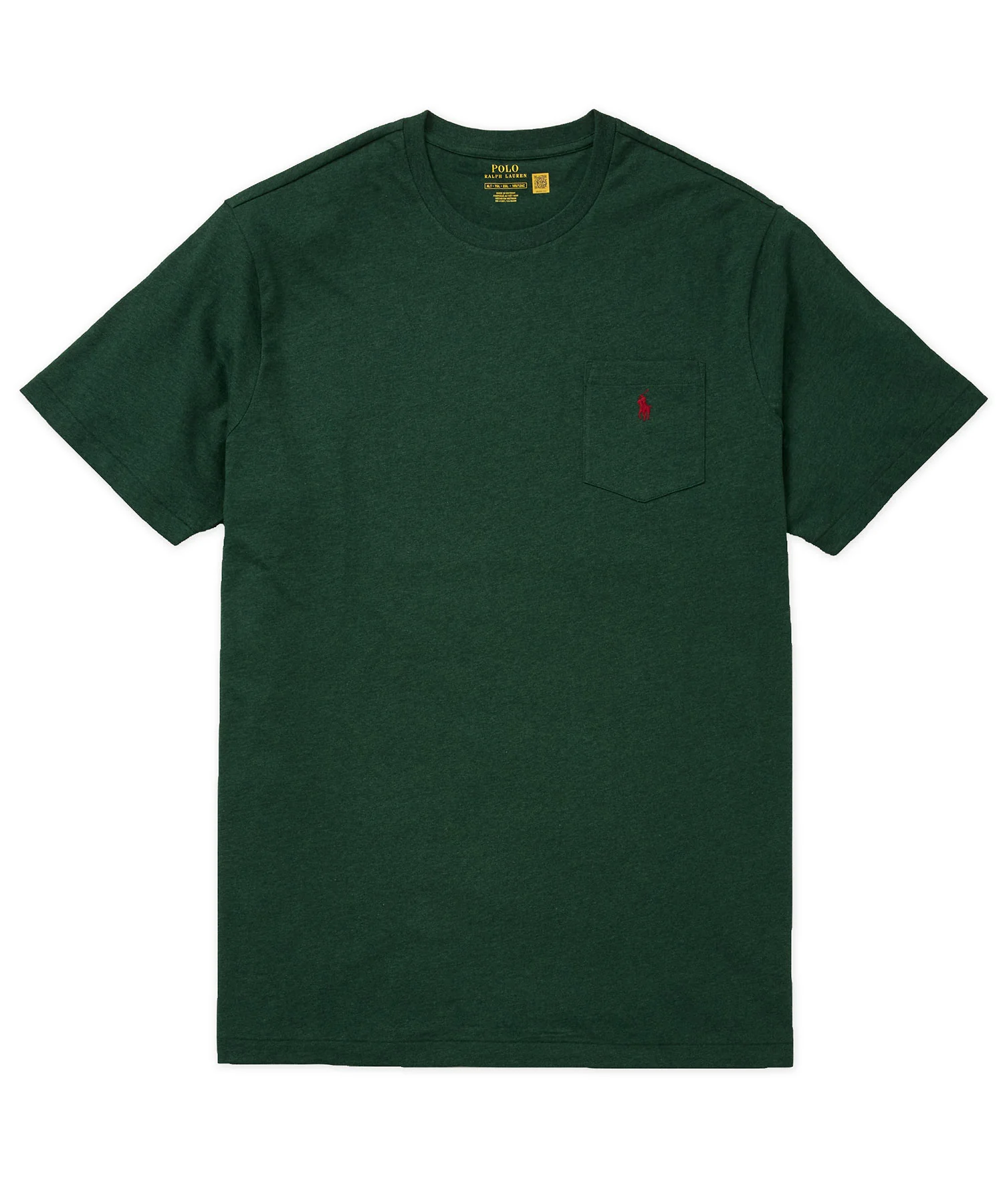 Polo Ralph Lauren Short Sleeve Solid Pocket Crewneck Tee Shirt - Image 21