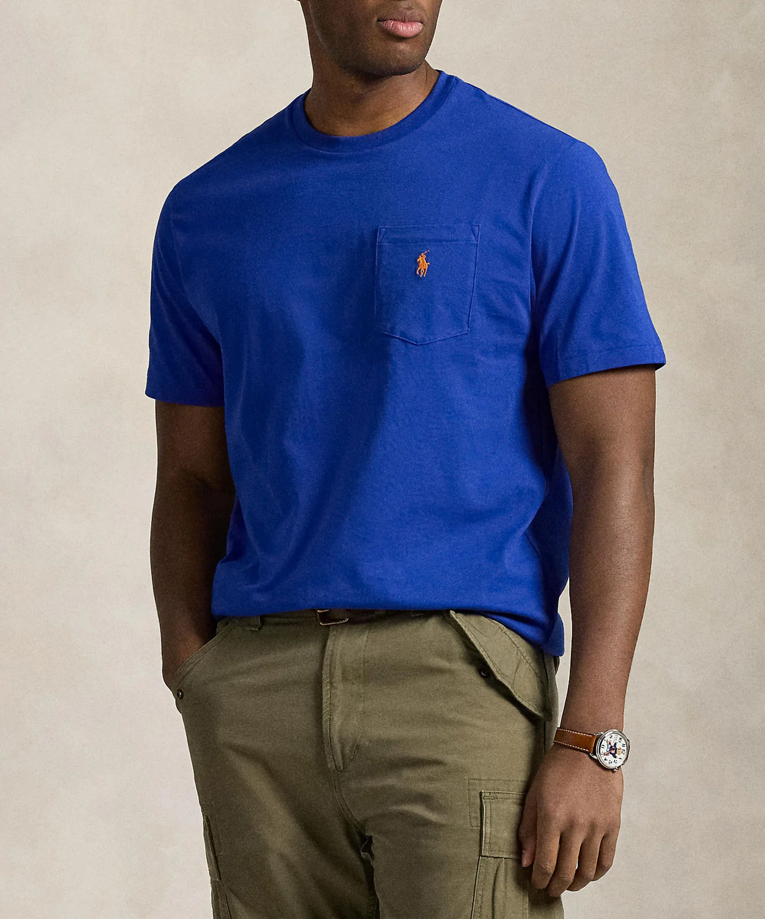 Polo Ralph Lauren Short Sleeve Solid Pocket Crewneck Tee Shirt - Image 24