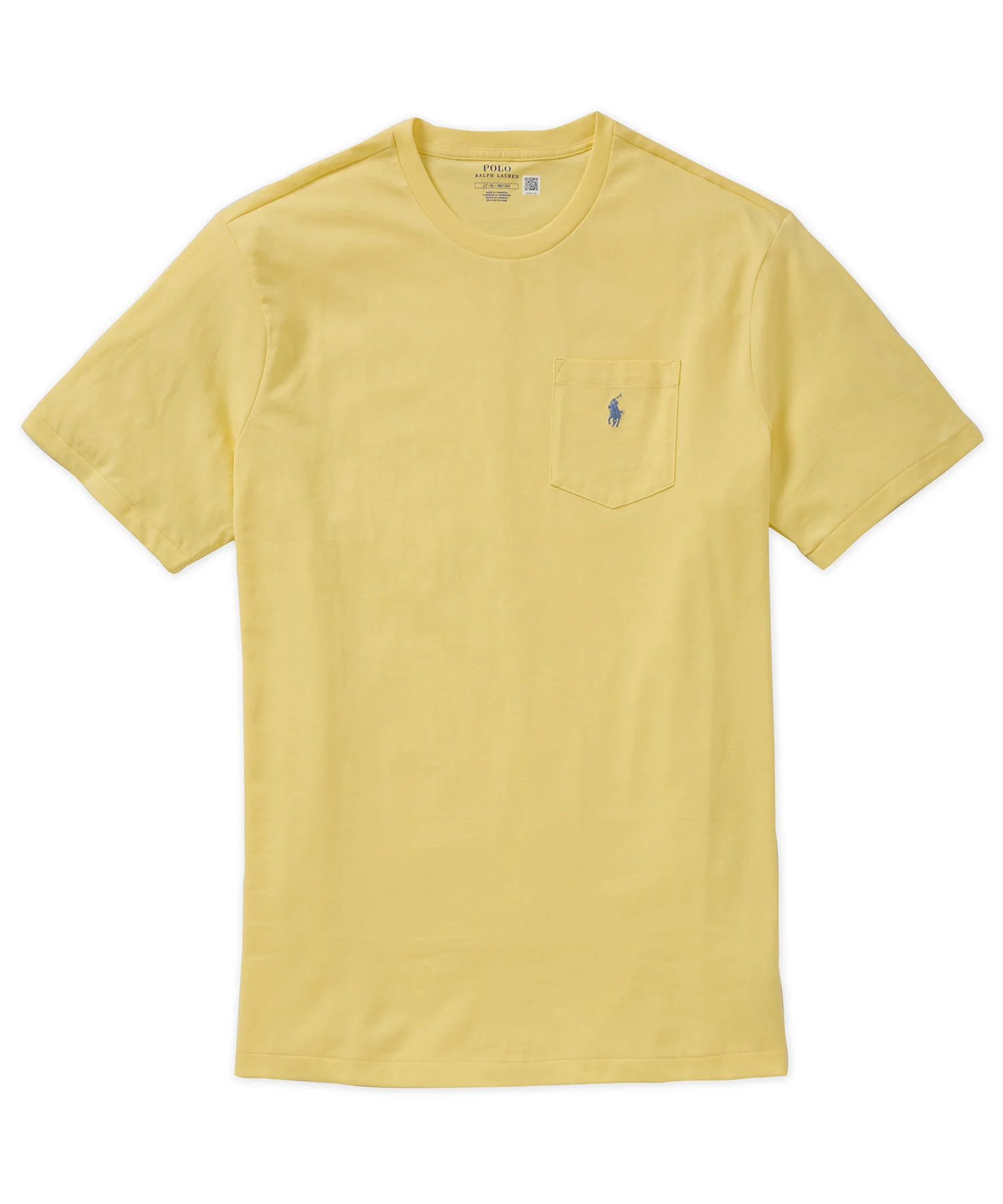 Polo Ralph Lauren Short Sleeve Solid Pocket Crewneck Tee Shirt - Image 5