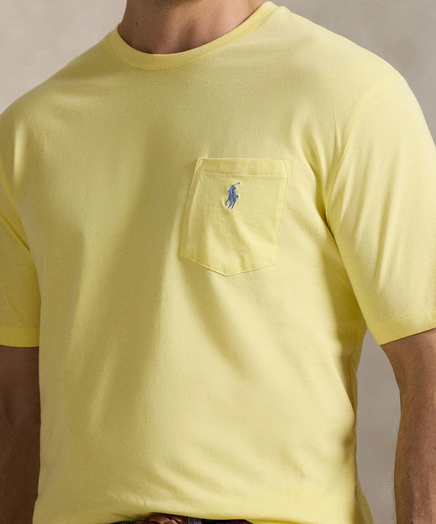Polo Ralph Lauren Short Sleeve Solid Pocket Crewneck Tee Shirt - Image 9