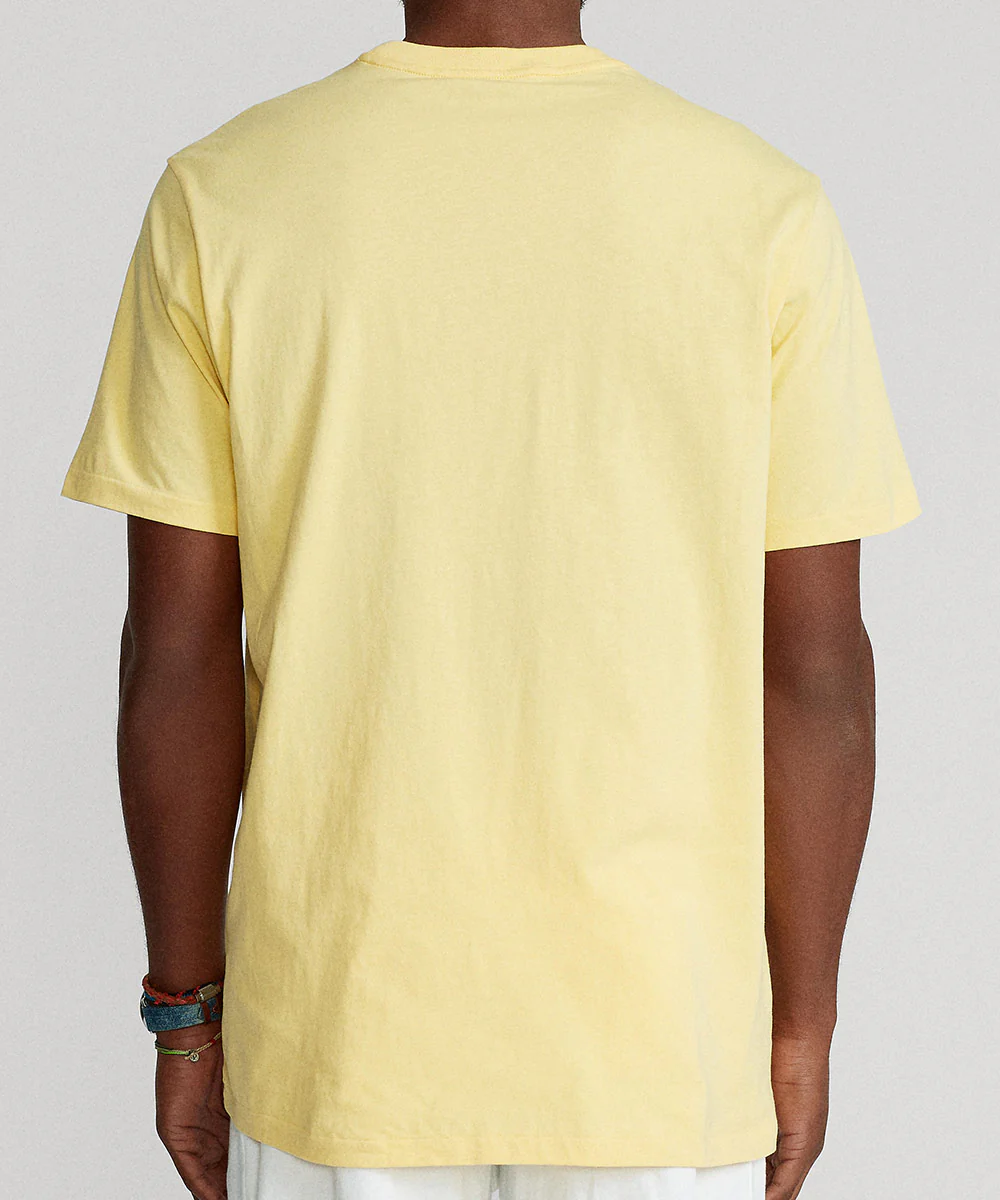 Polo Ralph Lauren Short Sleeve Solid Pocket Crewneck Tee Shirt - Image 7