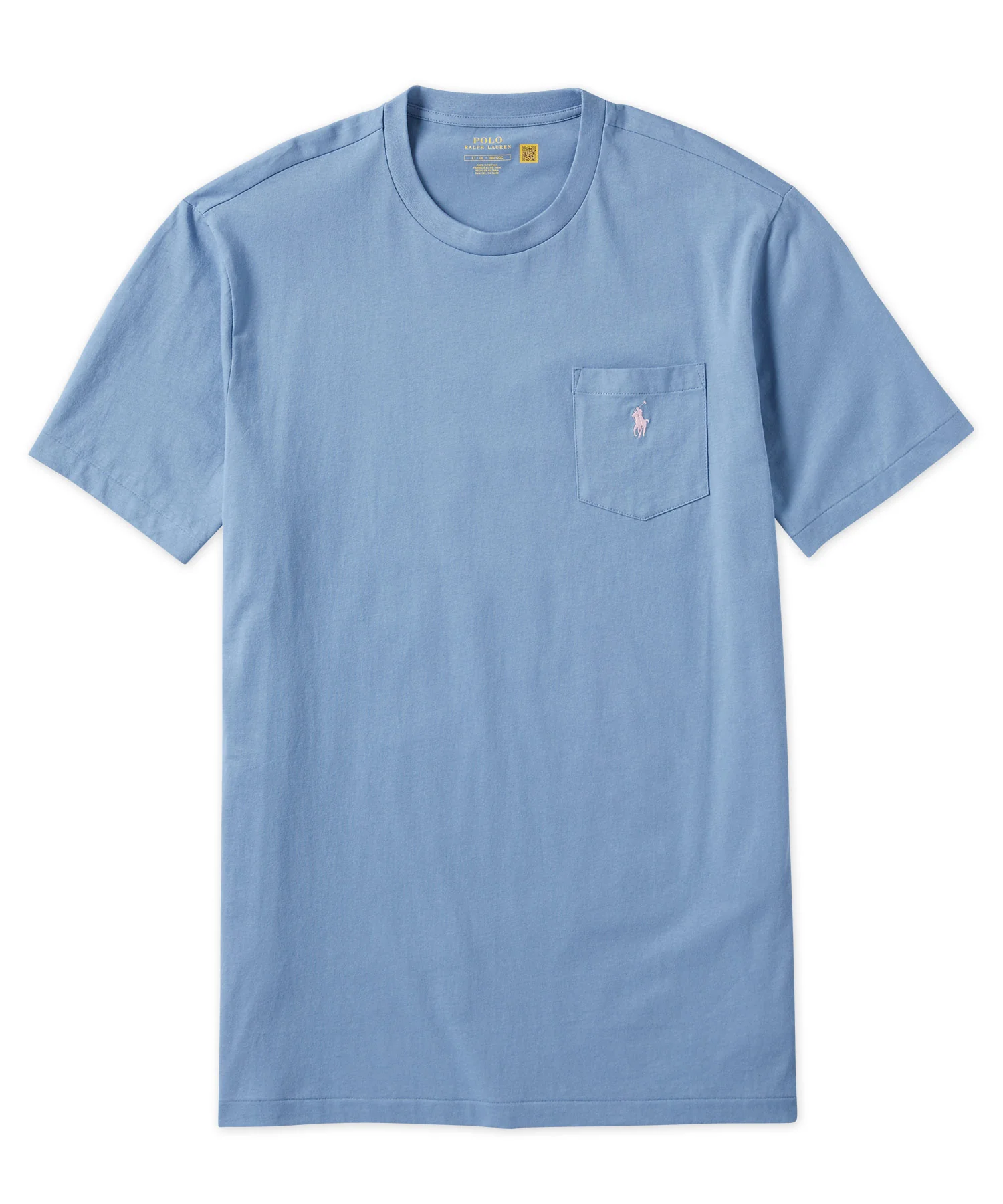 Polo Ralph Lauren Short Sleeve Solid Pocket Crewneck Tee Shirt - Image 7
