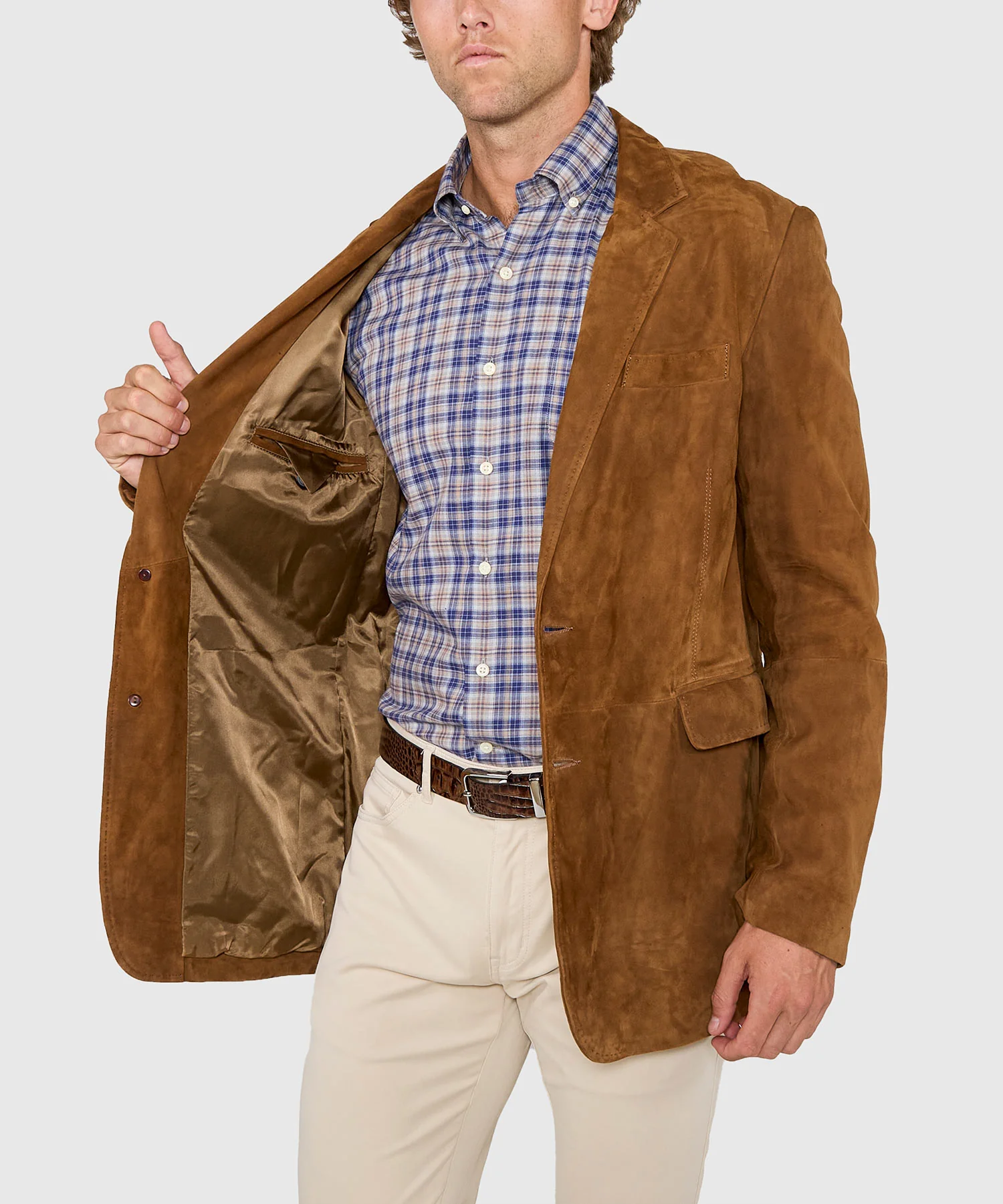 Westport Black Goat Suede Blazer - Image 7