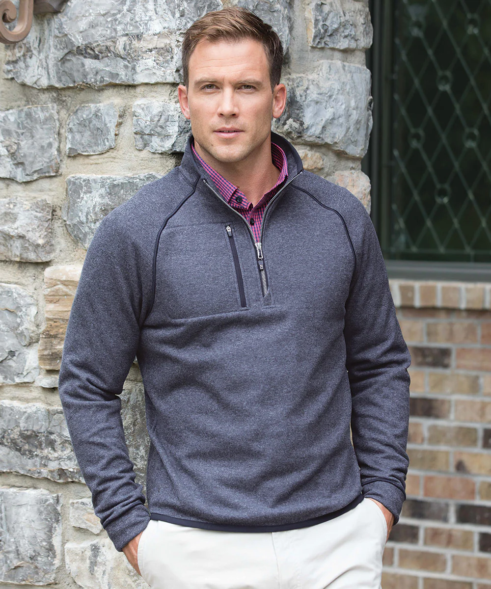 Cutter & Buck Mainsail Knit Half-Zip Pullover Sweater - Image 3
