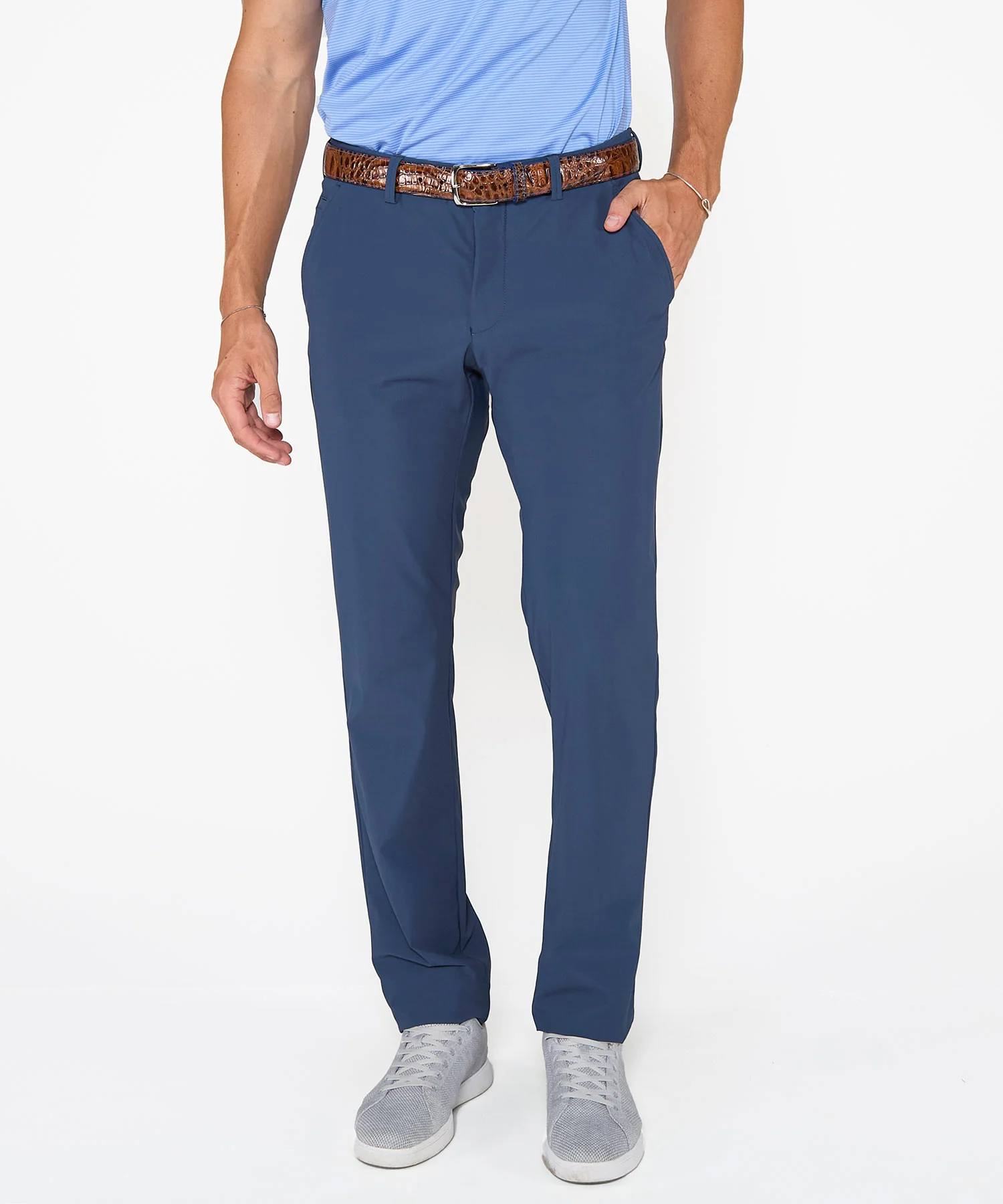 Westport Black Techno Ultimate Gab Stretch Pants - Image 14